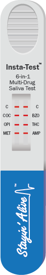 6-in-1 multi-drug saliva test